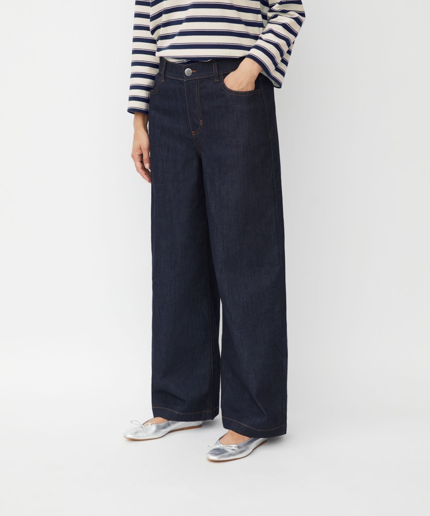 MasaiMasai MaPassang Fitted Jeans Dark DenimBottomsDark Denim - Blue Water Clothing