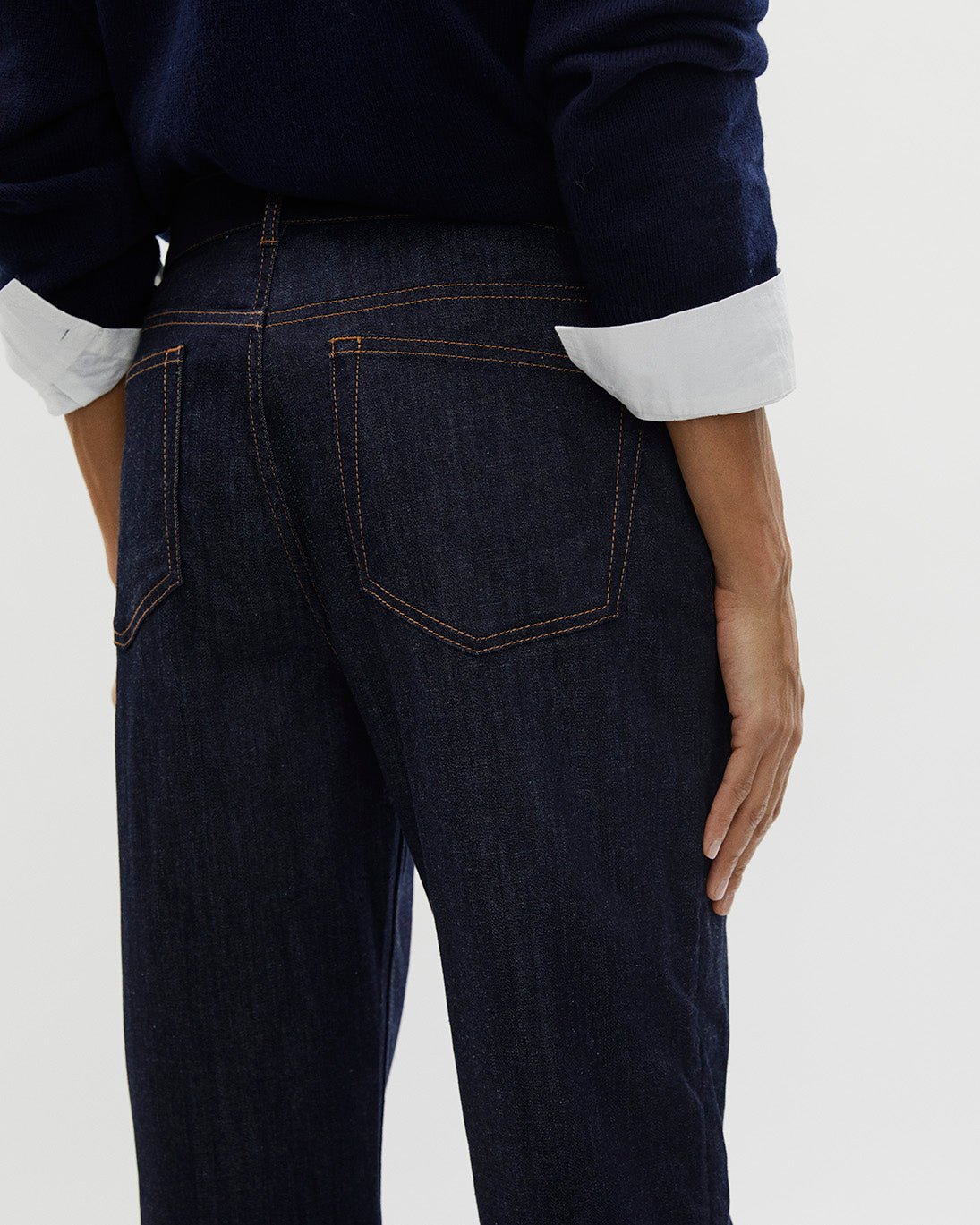MasaiMasai MaPortiscan Cropped Fitted Jeans Dark DenimBottomsDark Denim - Blue Water Clothing