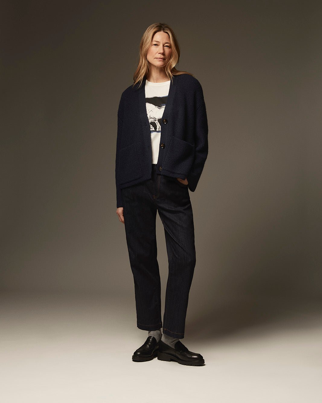 MasaiMasai MaPortiscan Cropped Fitted Jeans Dark DenimBottomsDark Denim - Blue Water Clothing