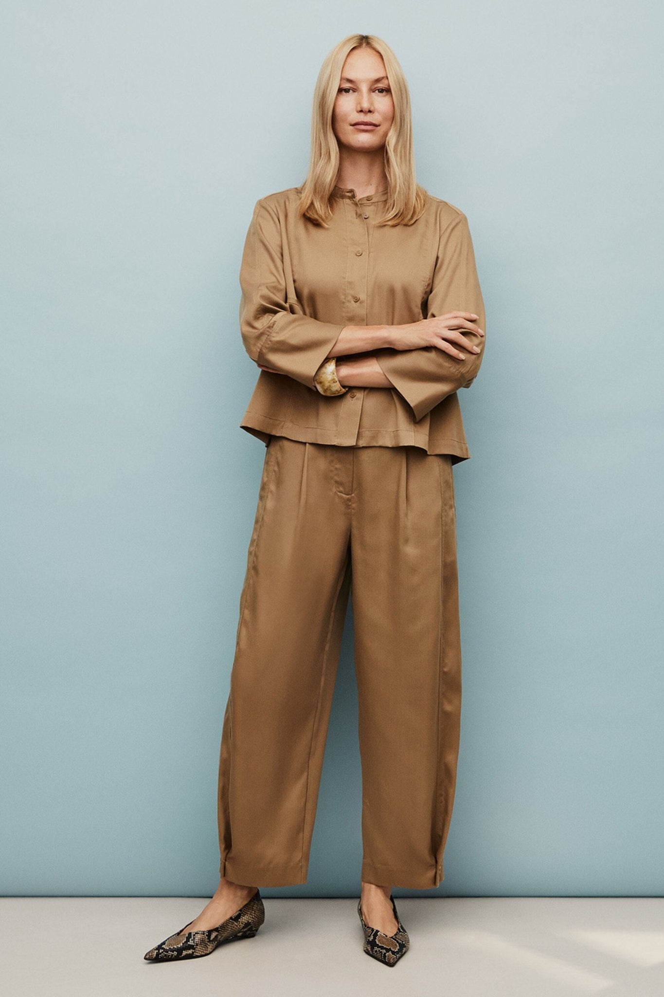 MasaiMasai MaPunna TrousersBottomsPetrified Oak - Blue Water Clothing