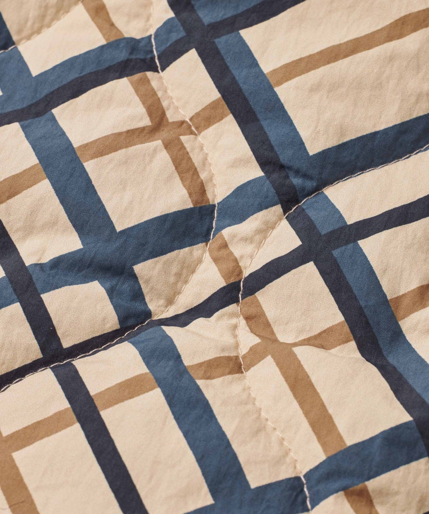 MasaiMasai MATovion Quilted Check JacketCoats & JacketsEnsign Blue - Blue Water Clothing