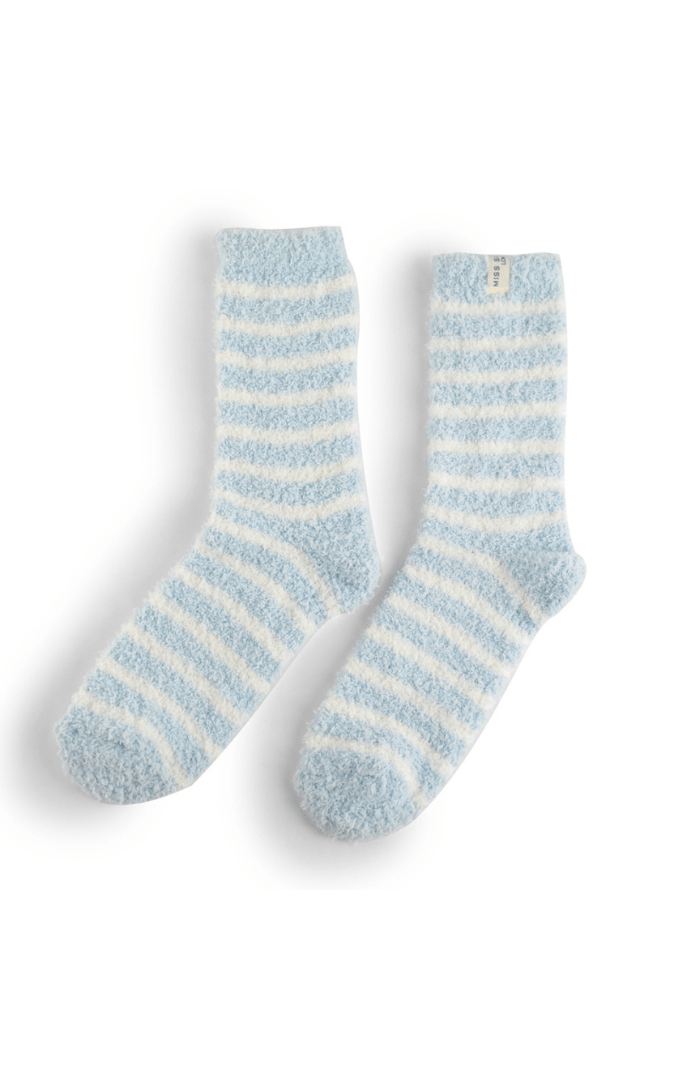 Miss SparrowMiss Sparrow Fluffy Stripes Socks NewAccessories - Blue Water Clothing