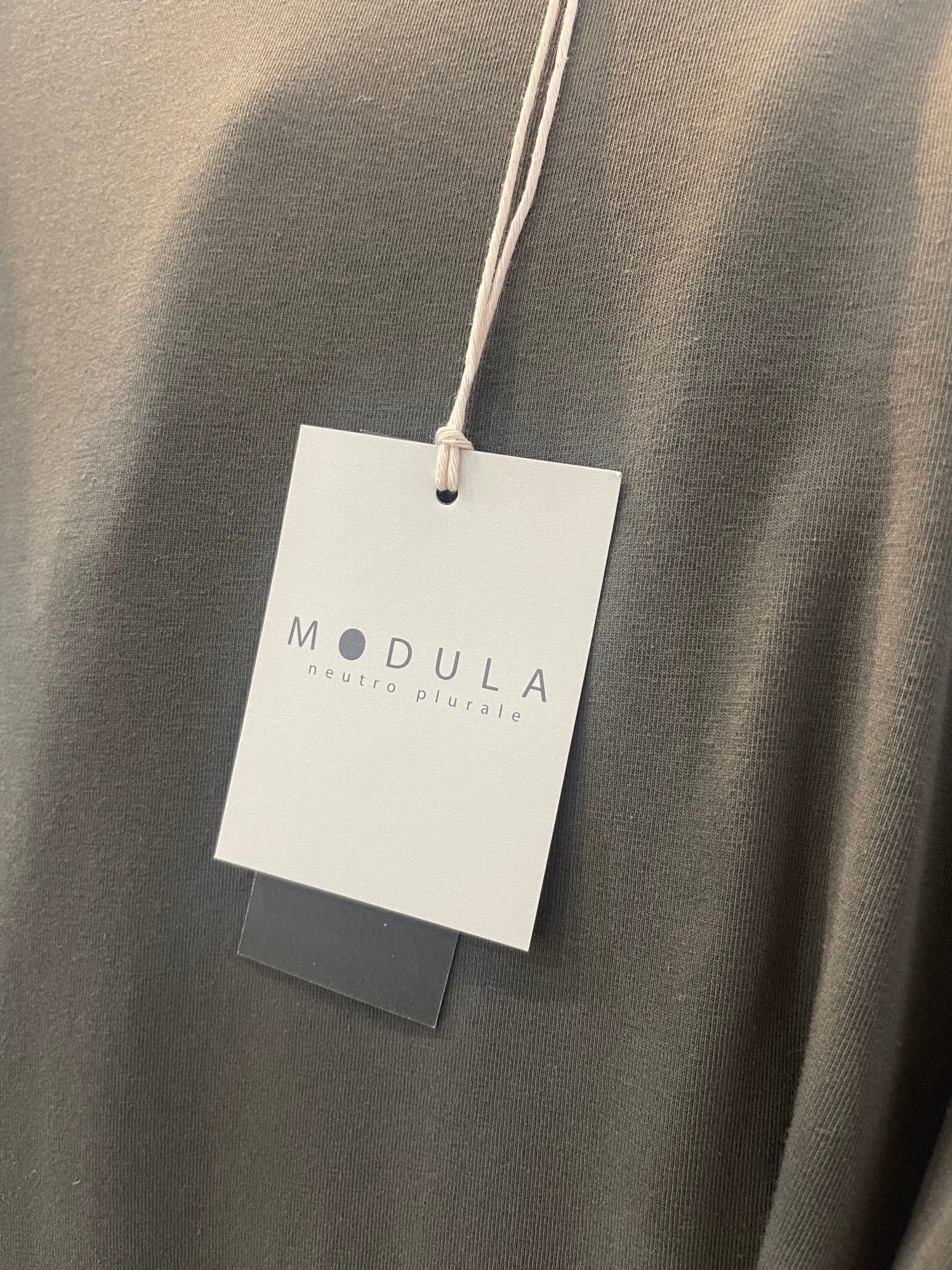 Modula Long Dress Military Green - Blue Water Clothing