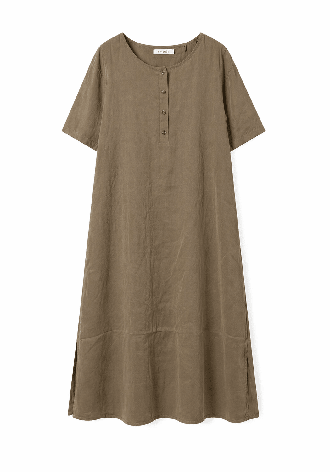 ModulaModula Long Wide Dress TortoraClothingTortora - Blue Water Clothing