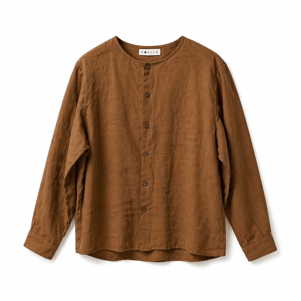 ModulaModula Regular Shirt Dark TabaccoTopsDark Tobacco - Blue Water Clothing