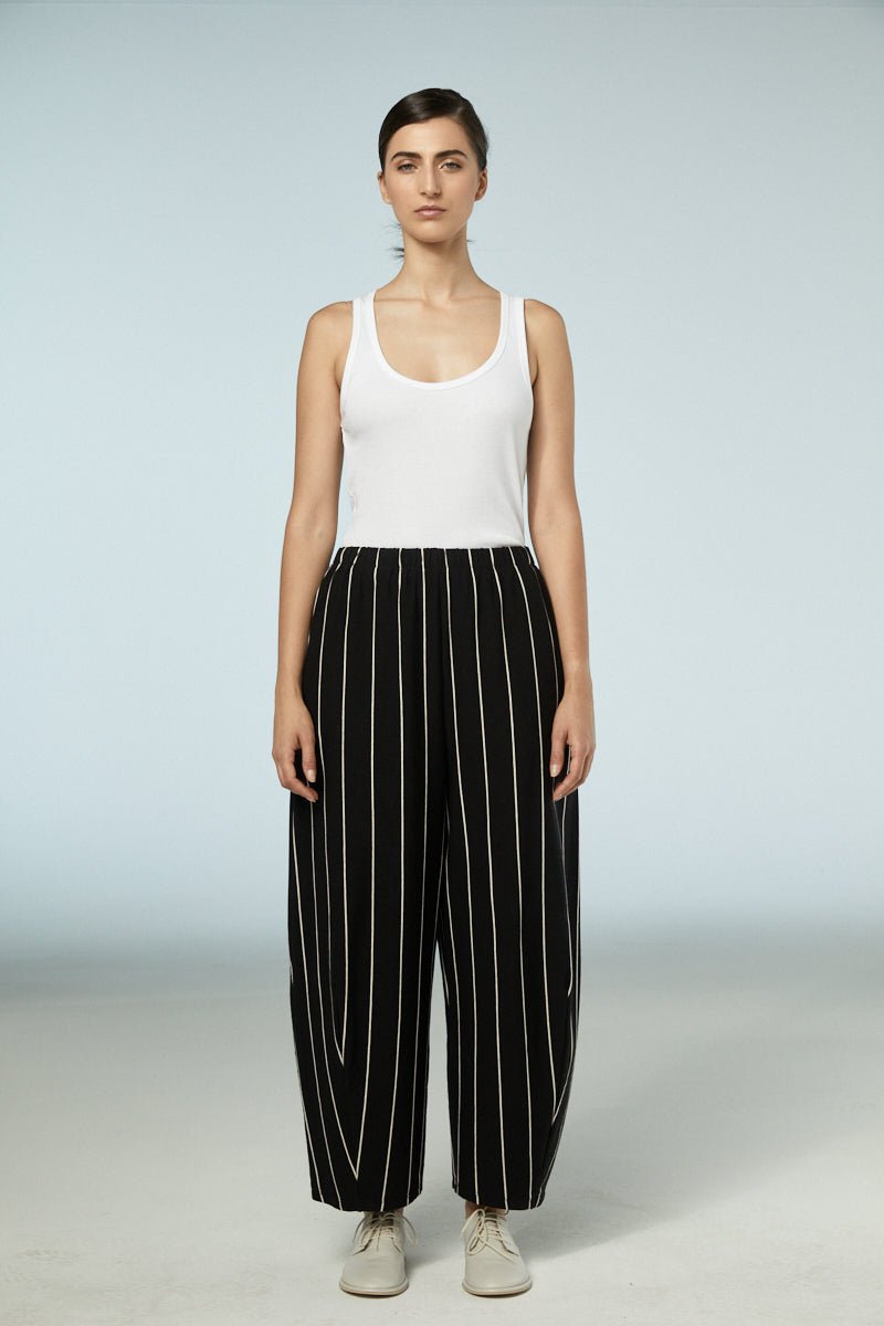 NeiramiNeirami Elastic Pleat Trousers NeraClothingNera - Blue Water Clothing