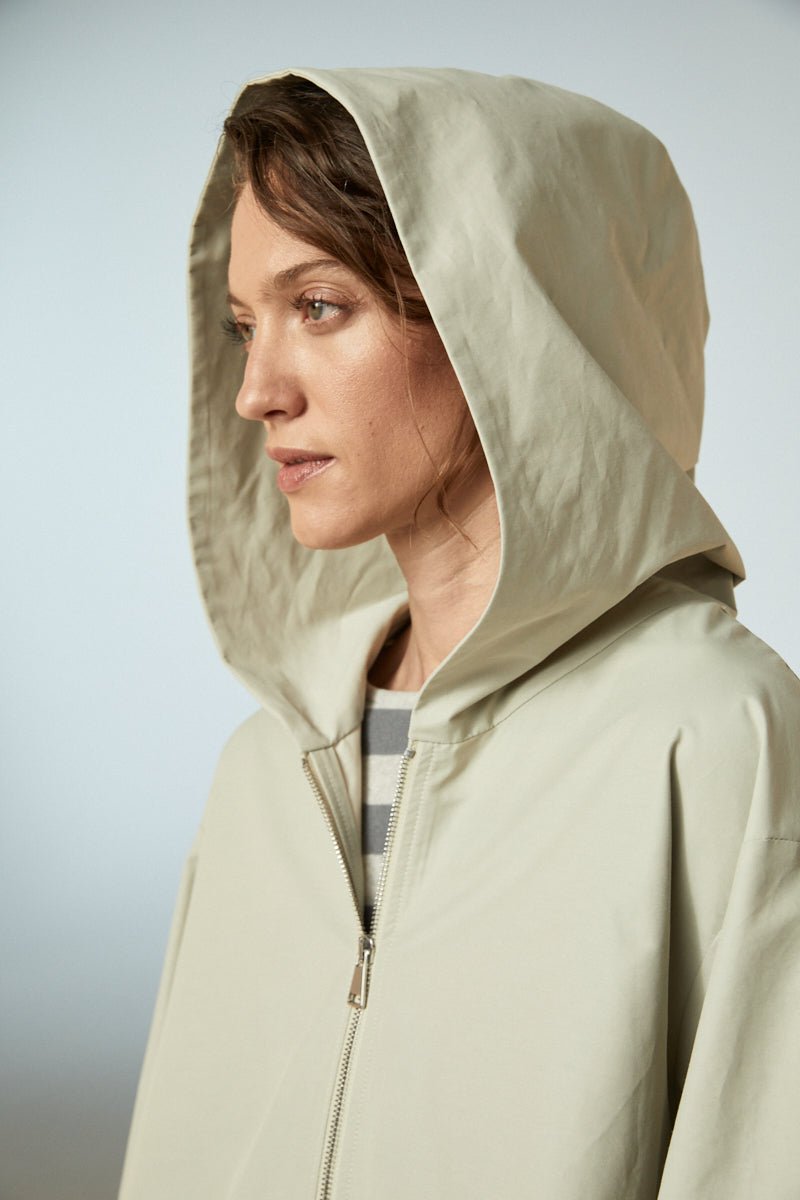 NeiramiNeirami Hooded Jacket SabbiaClothingSabbia - Blue Water Clothing