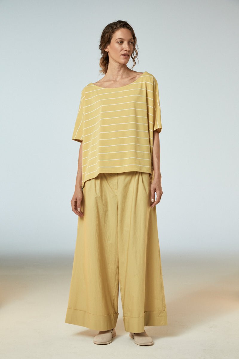 NeiramiNeirami Squared Oversized T-Shirt GoldenClothingGolden - Blue Water Clothing