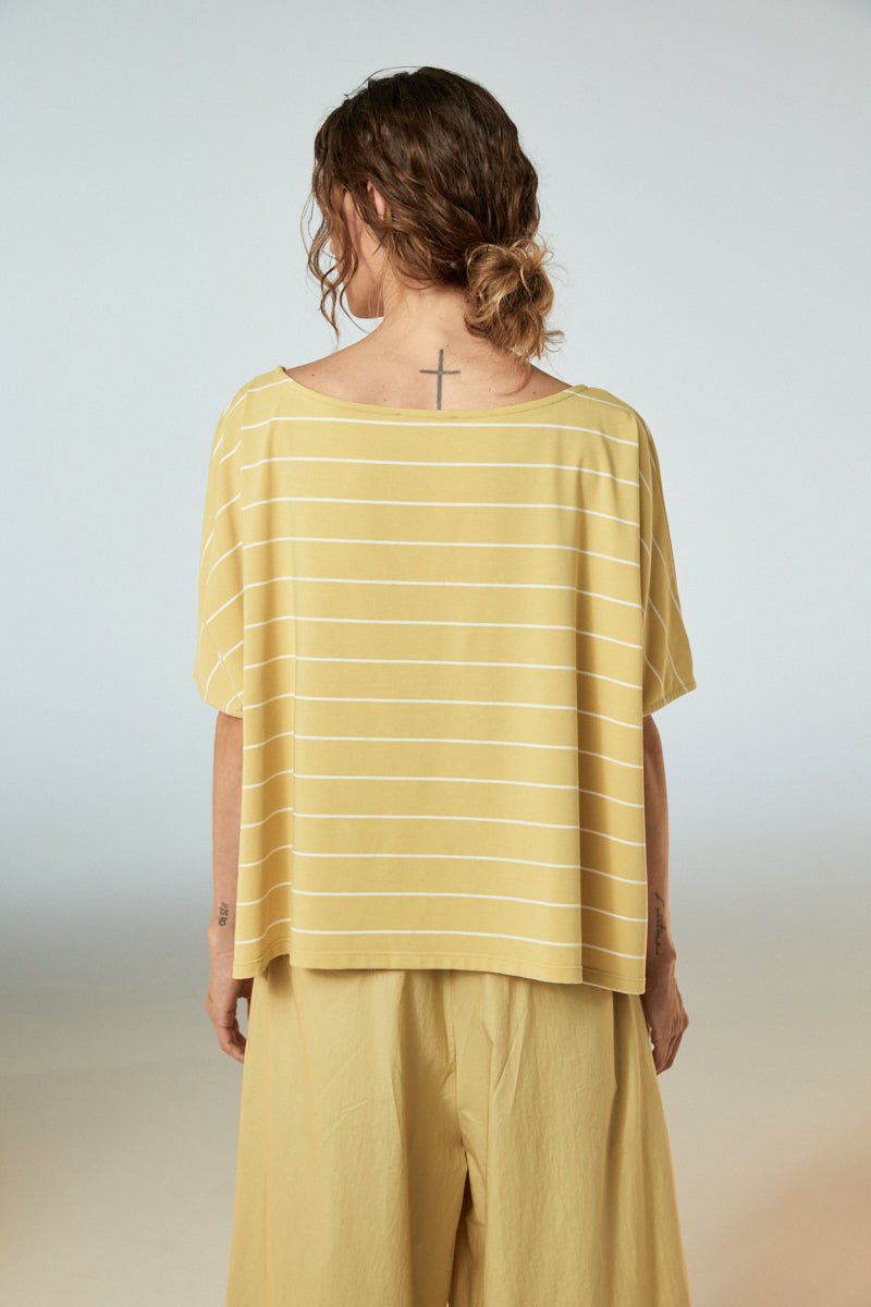 NeiramiNeirami Squared Oversized T-Shirt GoldenClothingGolden - Blue Water Clothing