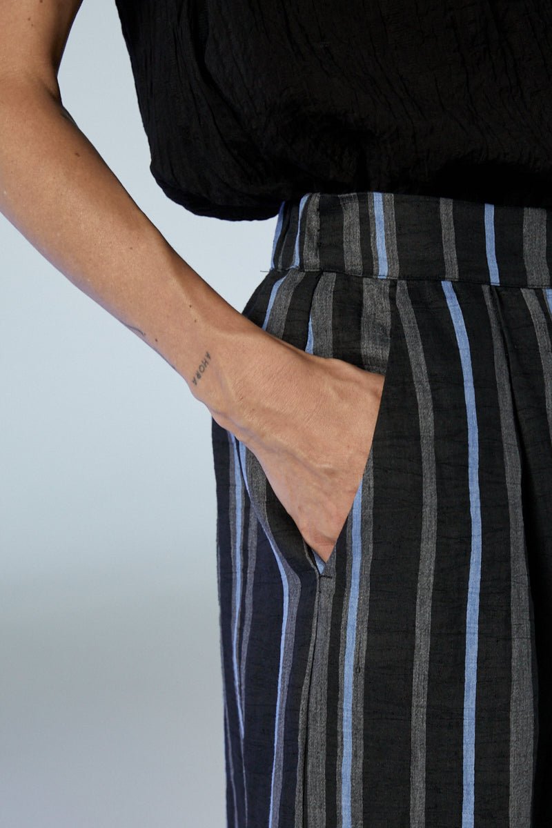 NeiramiNeirami Trousers With PleatsClothingRiga Sky - Blue Water Clothing