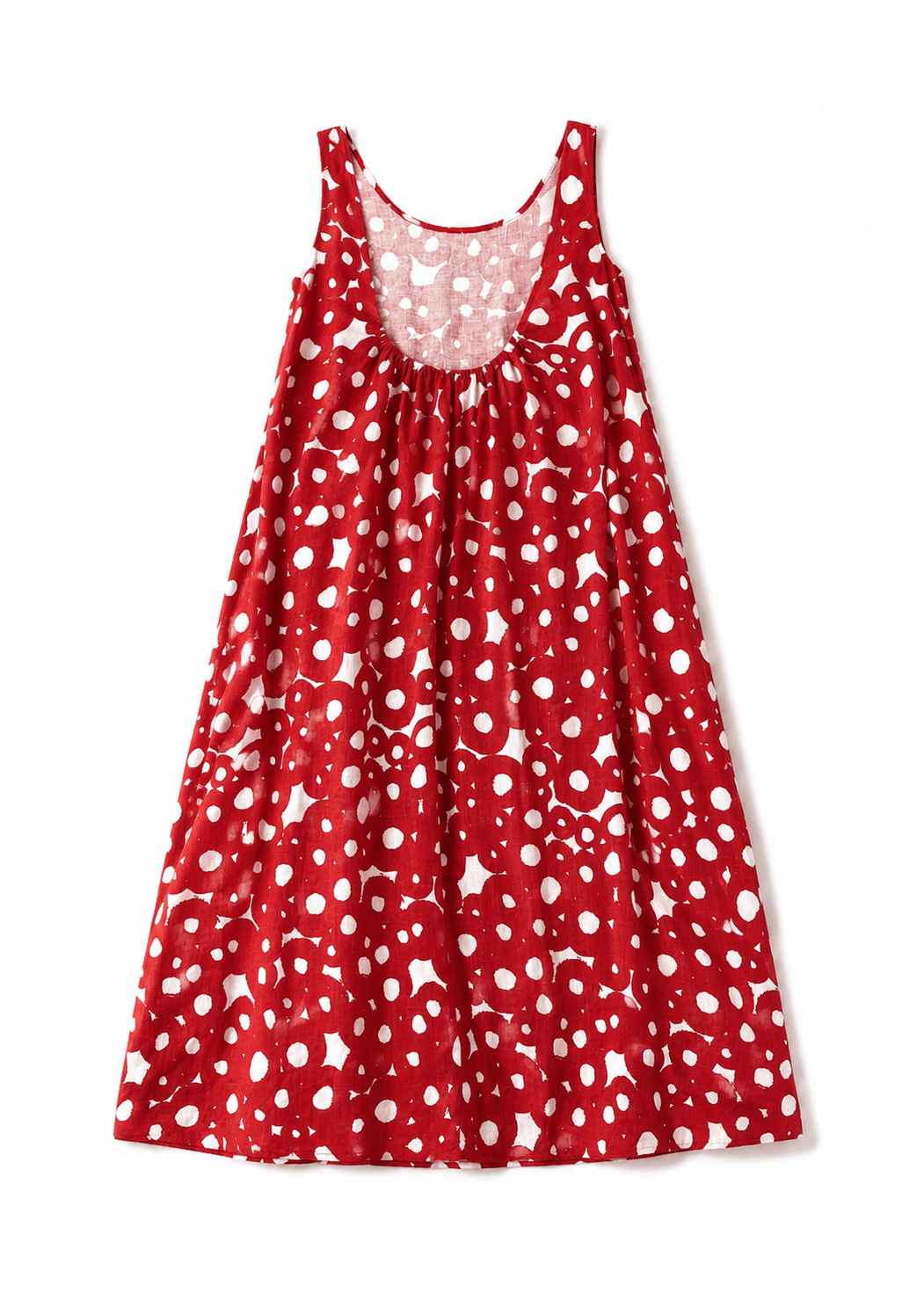NeiramiNeirami Circle Back Neck Maxi DressDressesLino Chelsea Rosso - Blue Water Clothing