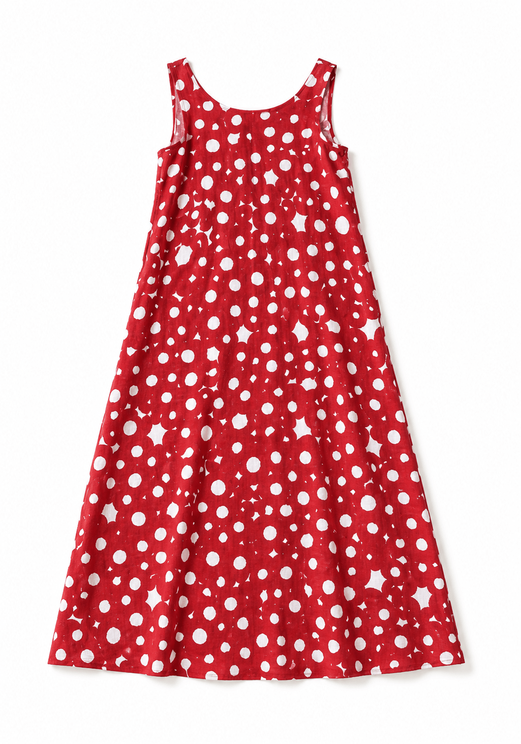 NeiramiNeirami Circle Back Neck Maxi DressDressesLino Chelsea Rosso - Blue Water Clothing