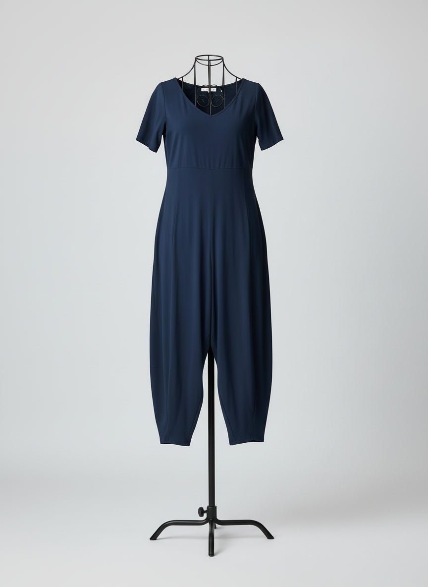 NeiramiNeirami Jersey JumpsuitDressesDeep Blue - Blue Water Clothing