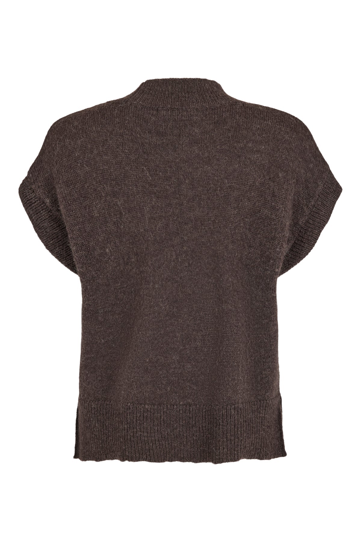 Noen knitted wool sweater 89620Dark Brown - Blue Water Clothing
