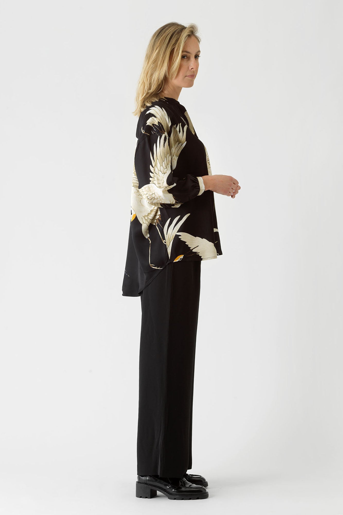 One Hundred StarsOne Hundred Stars Darcy ShirtClothingAcer black - Blue Water Clothing