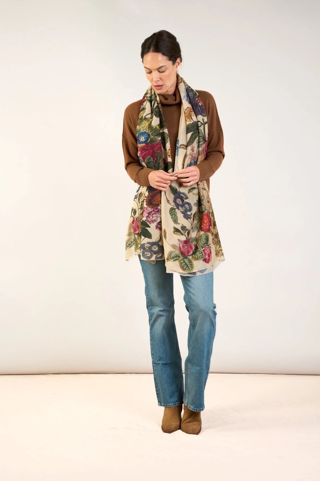 One Hundred StarsOne Hundred Stars Printed ScarfAccessories - Blue Water Clothing