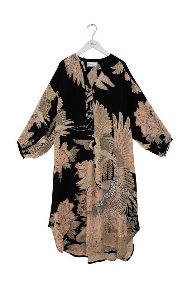 One Hundred StarsOne Hundred Stars Crane Black Darcy DressDresses - Blue Water Clothing