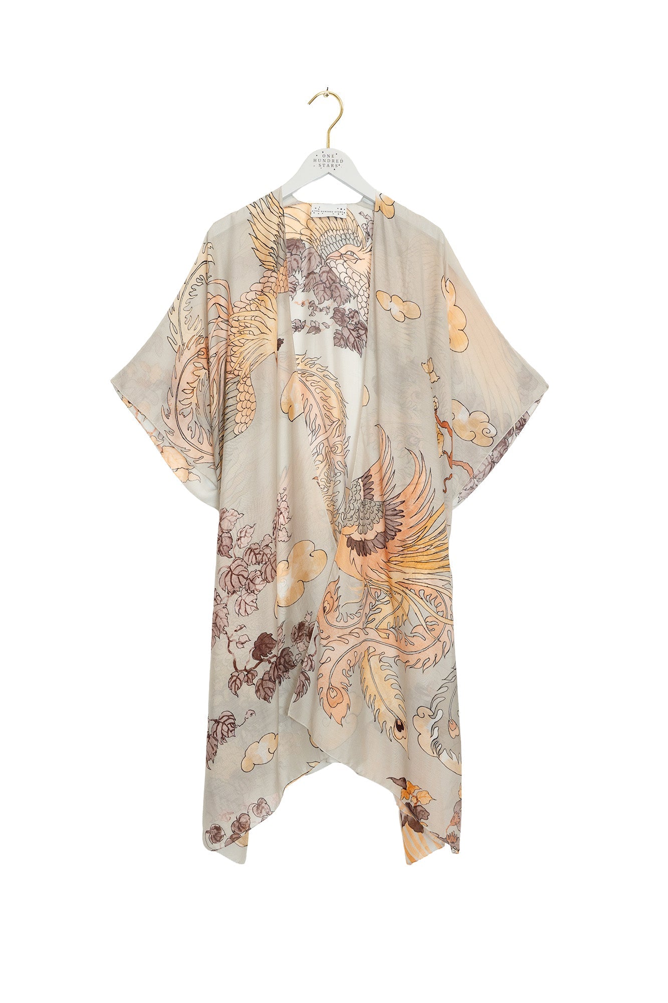 One Hundred StarsOne Hundred Stars Phoenix Grey ThrowoverTops - Blue Water Clothing