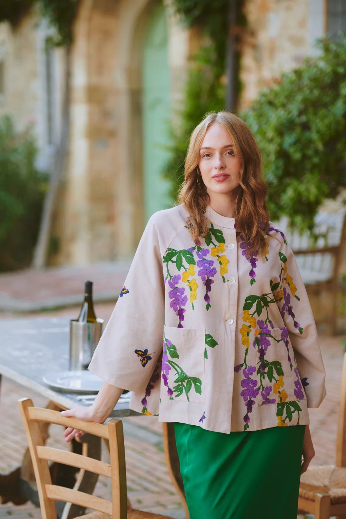 One Hundred StarsOne Hundred Stars Wisteria Lilac Summer JacketCoats & Jackets - Blue Water Clothing