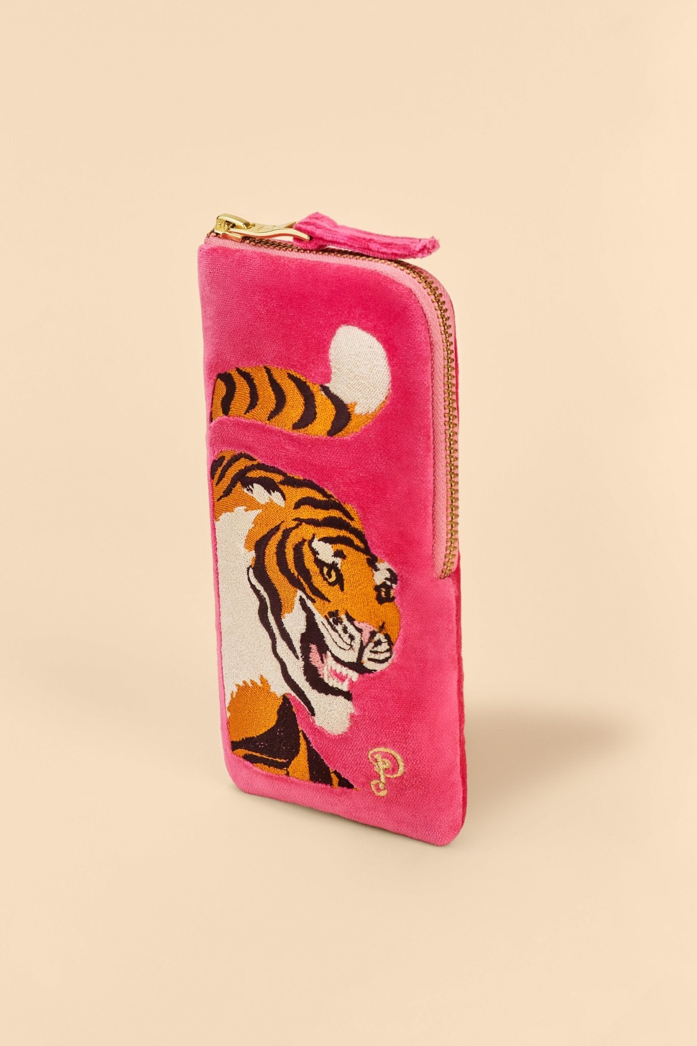 Powder Thrill of the Tiger Sunglasses Pouch - Blue Water Clothing