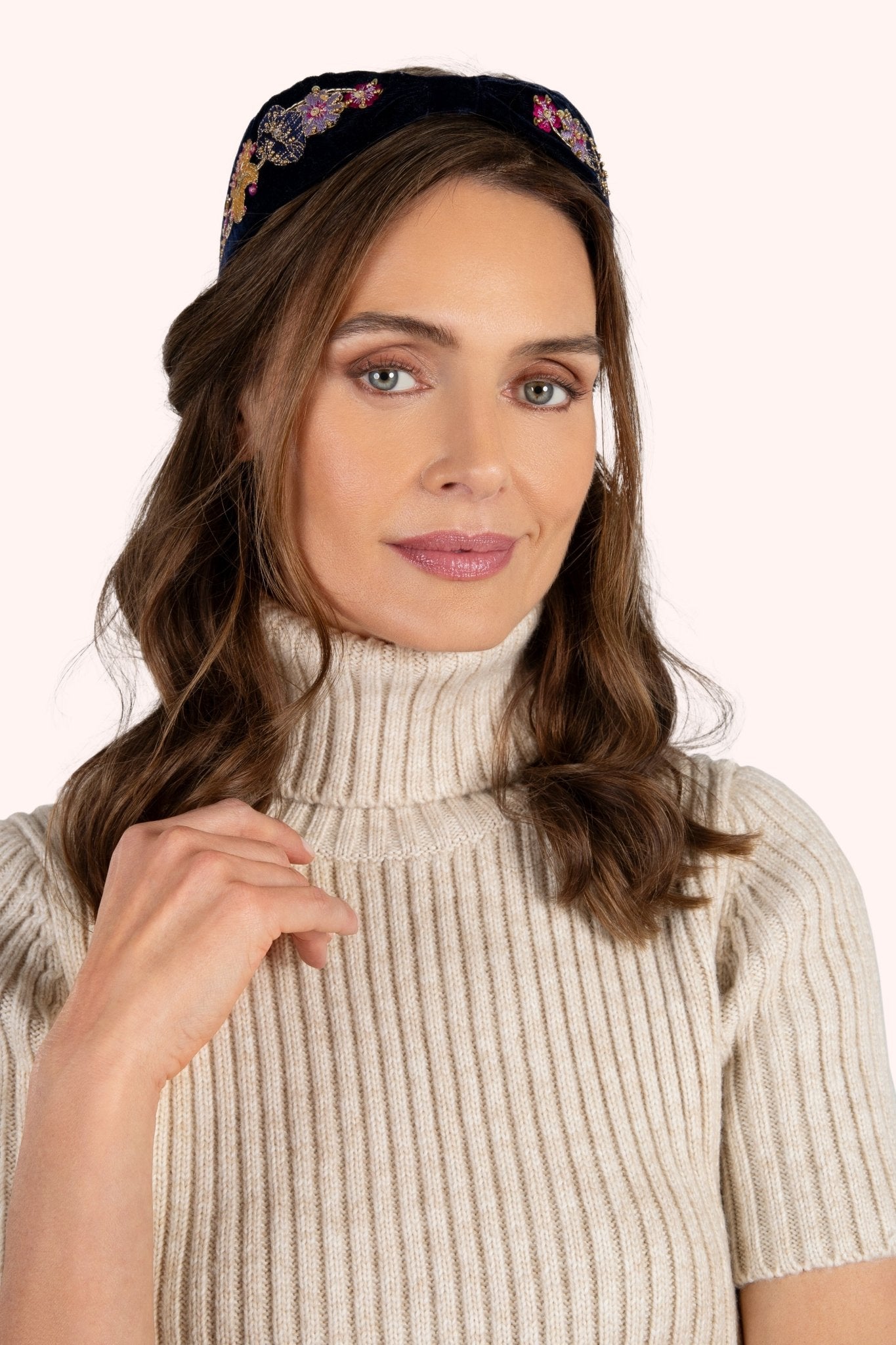 PowderPowder Velvet HeadbandAccessories - Blue Water Clothing