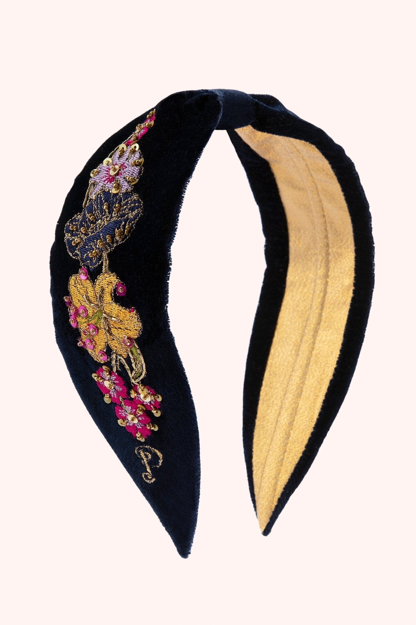 PowderPowder Velvet HeadbandAccessories - Blue Water Clothing