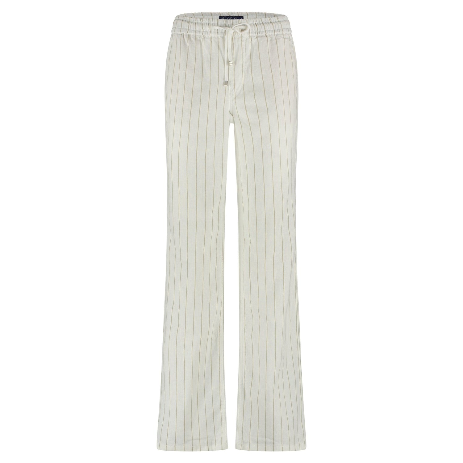 Red ButtonRed Button Colette Cotton Linen Stripe TrouserClothingDark Sand - Blue Water Clothing