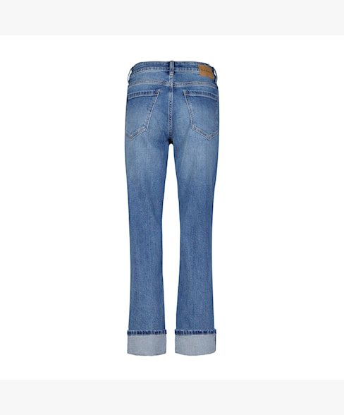 Red ButtonRed Button Kim Straight Leg Jeans With Turn UpClothingMidstone - Blue Water Clothing