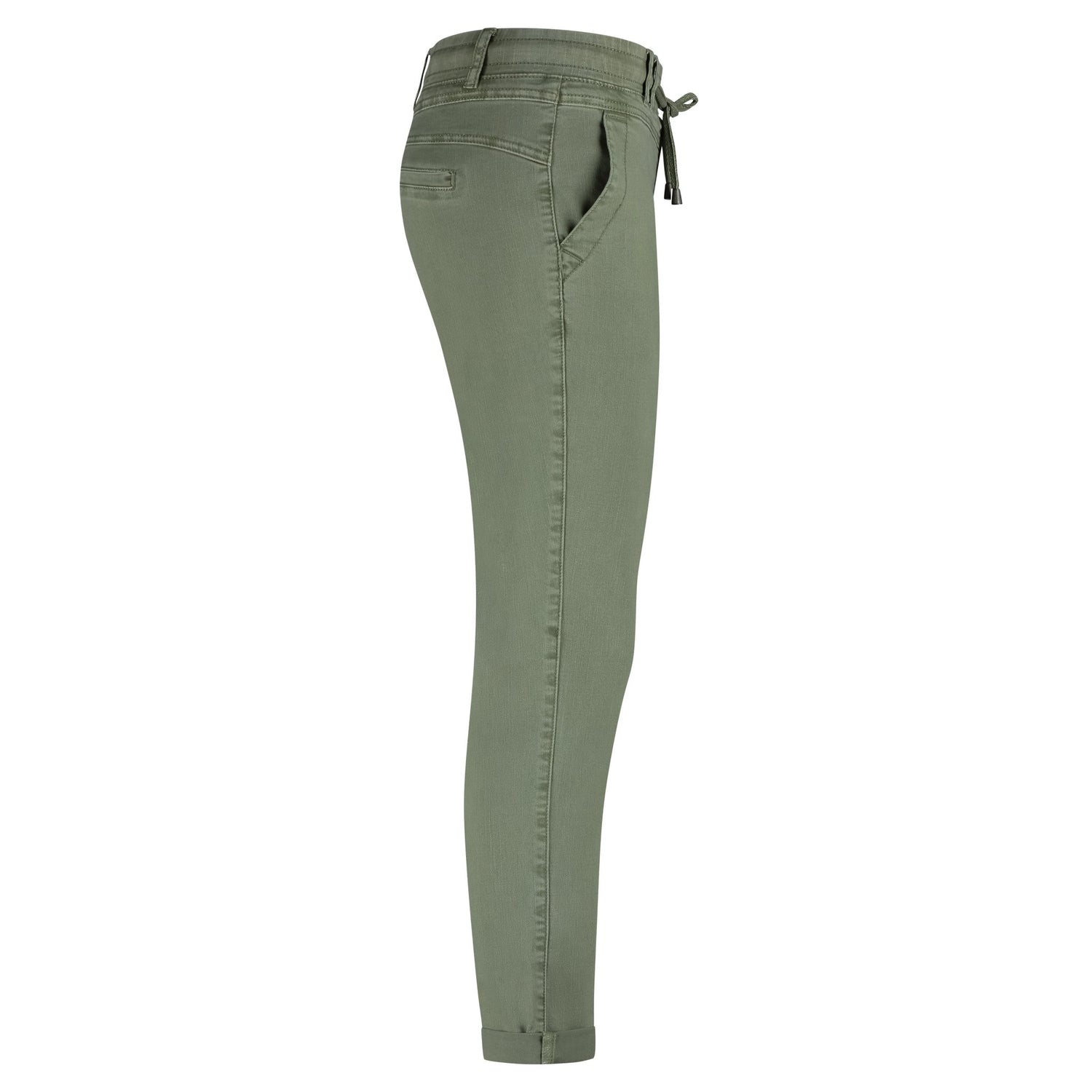 Red ButtonRed Button Tessy Crop Twill TrouserClothingTeagreen - Blue Water Clothing