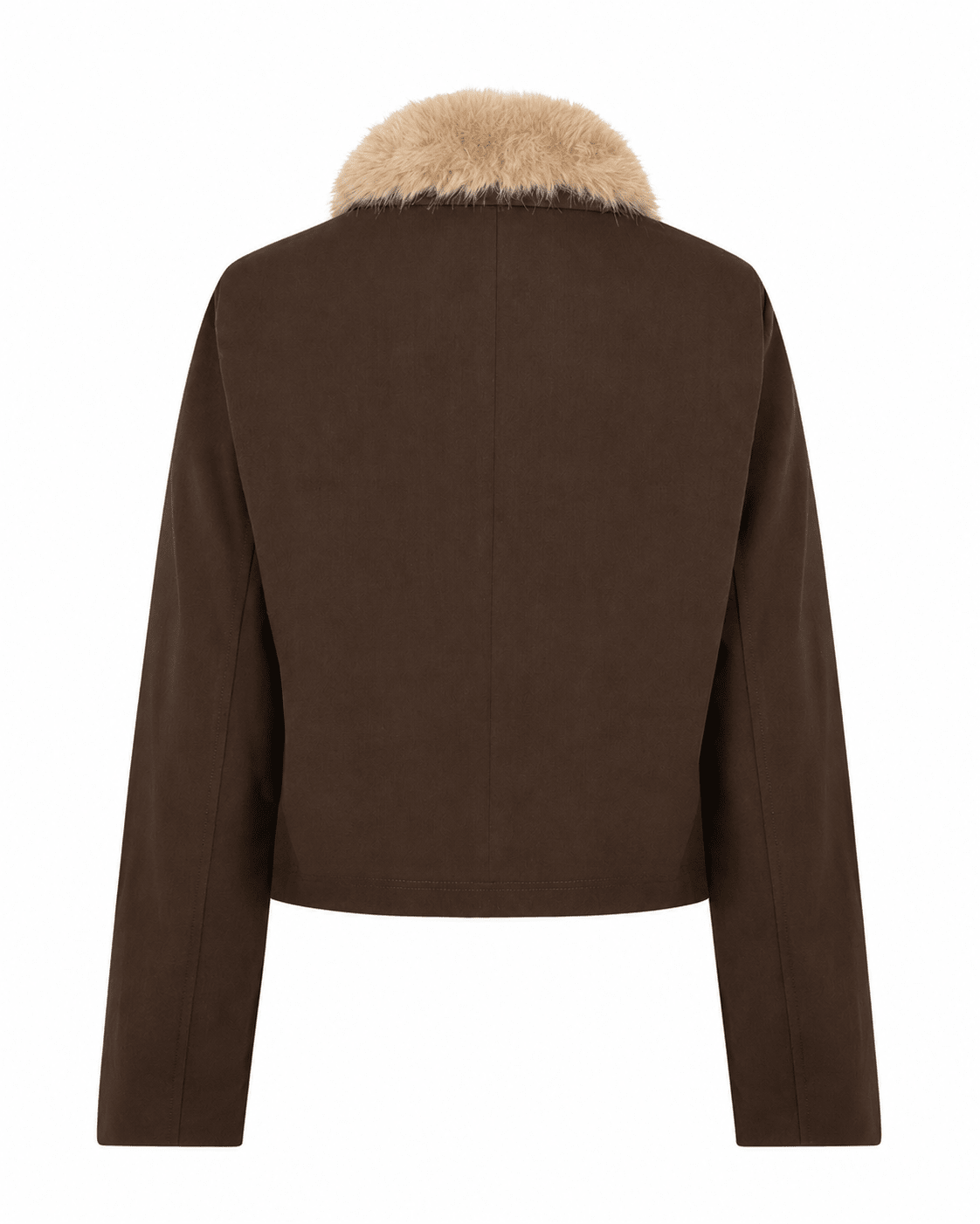 Red Button Jacket & Fur ColourBlack - Blue Water Clothing