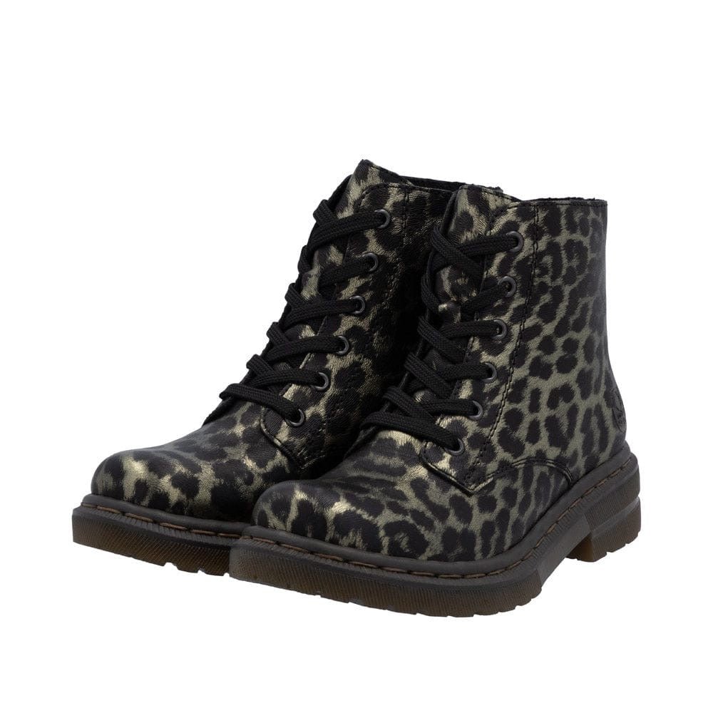 RiekerRieker 78240 - 90 Leopard Print BootsClothing - Blue Water Clothing