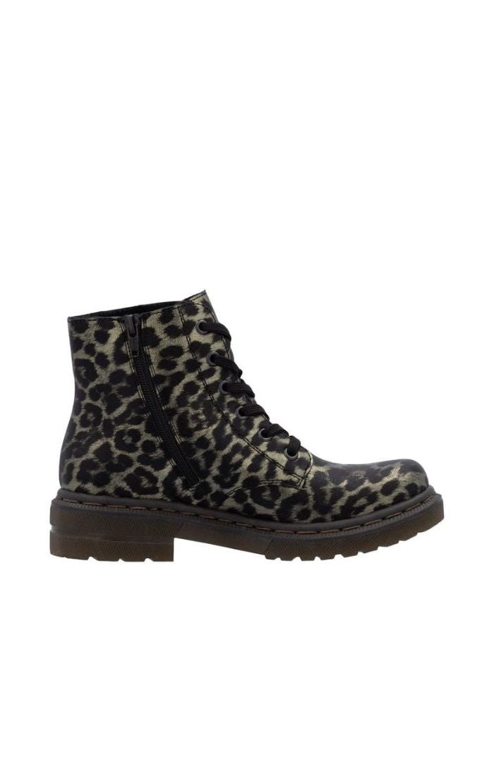 RiekerRieker 78240 - 90 Leopard Print BootsClothing - Blue Water Clothing