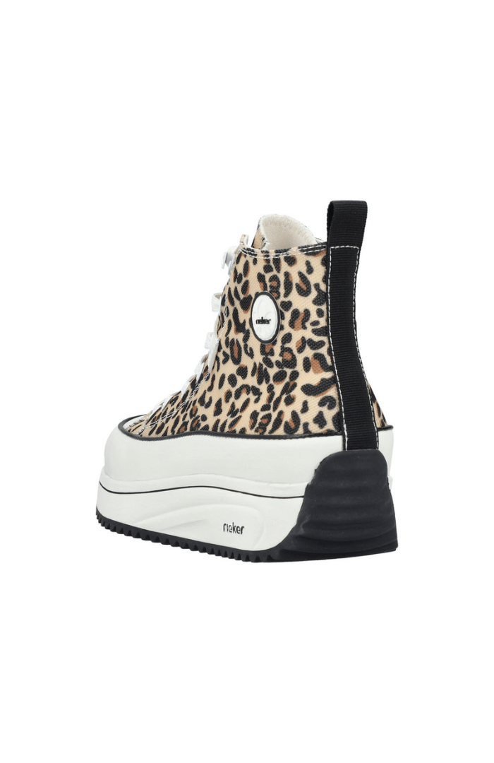 RiekerRieker 90010 - 91 TrainerFootwearLeopard/Natural - Blue Water Clothing