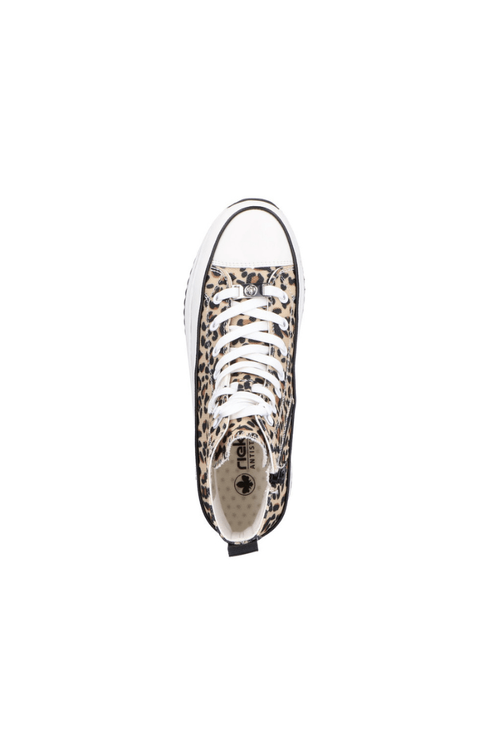 RiekerRieker 90010 - 91 TrainerFootwearLeopard/Natural - Blue Water Clothing