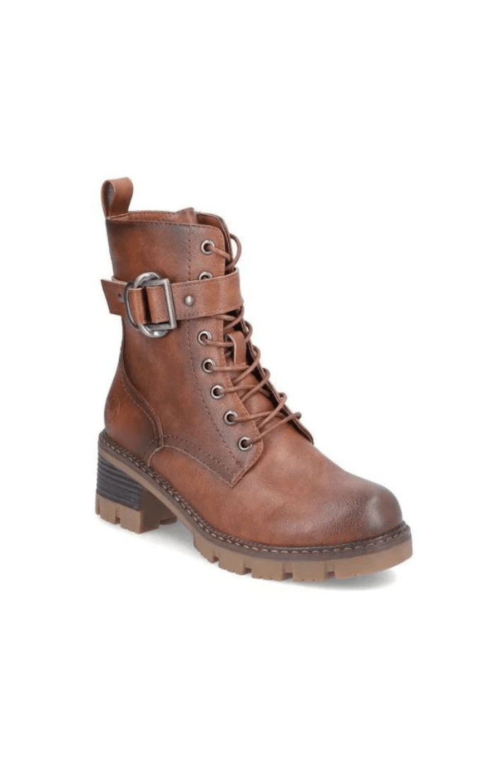 Rieker Buckle Boot 92040 - Blue Water Clothing