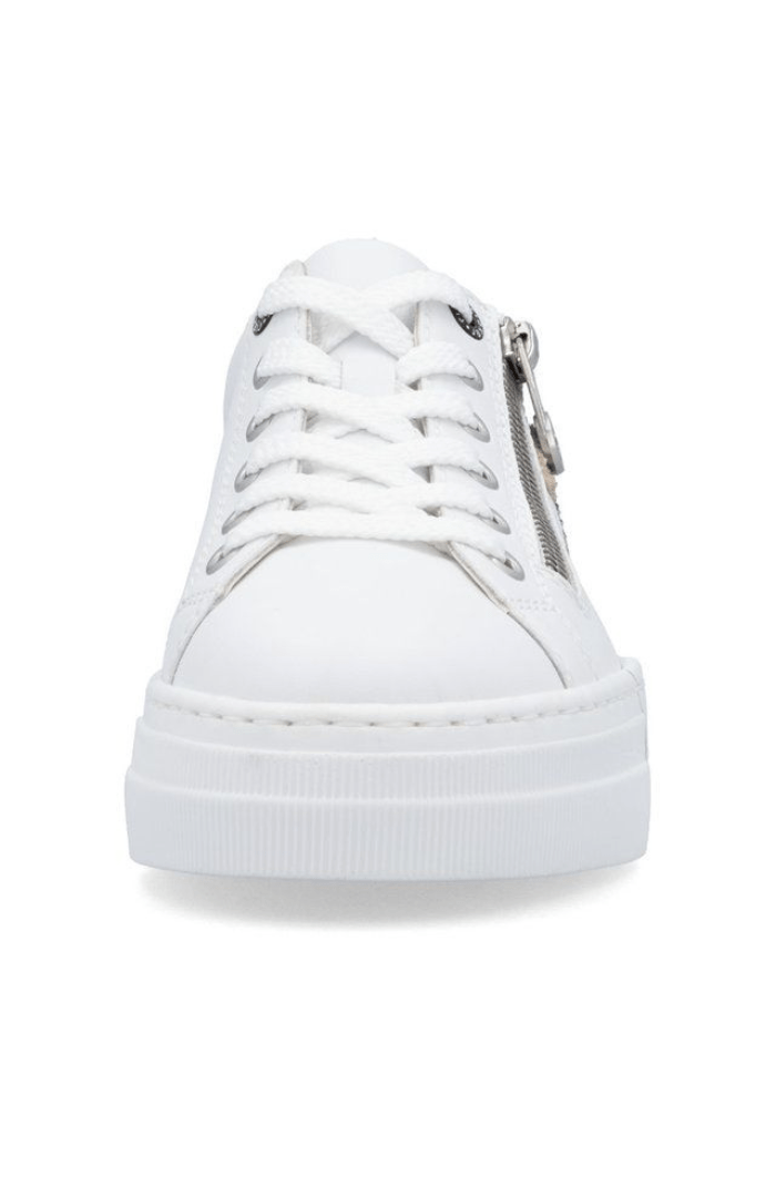 RiekerRieker N4924 - 81 Contrast TrainerFootwearWhite - Blue Water Clothing