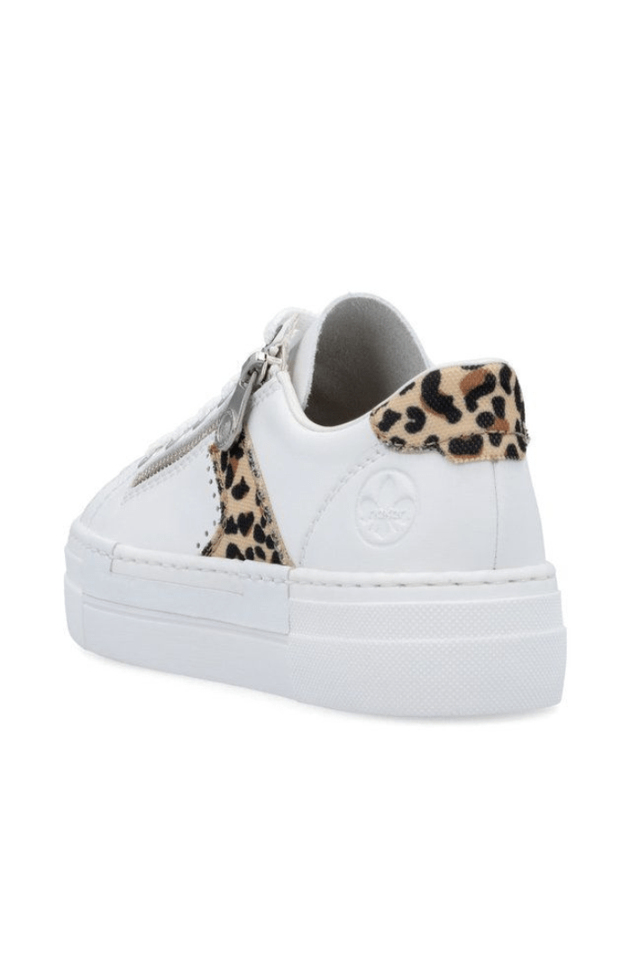 RiekerRieker N4924 - 81 Contrast TrainerFootwearWhite - Blue Water Clothing