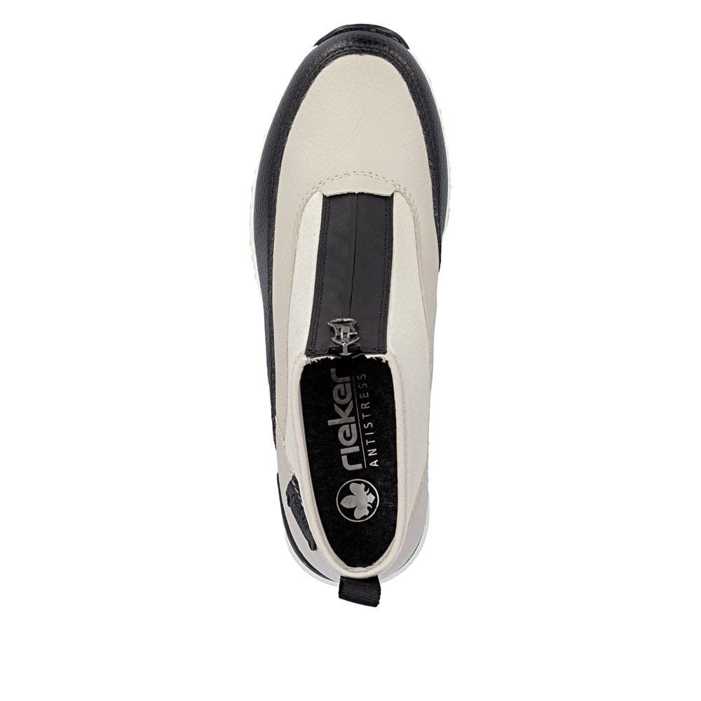 RiekerRieker N6352 - 60 Comfort Ladies Boots EcruFootwear - Blue Water Clothing