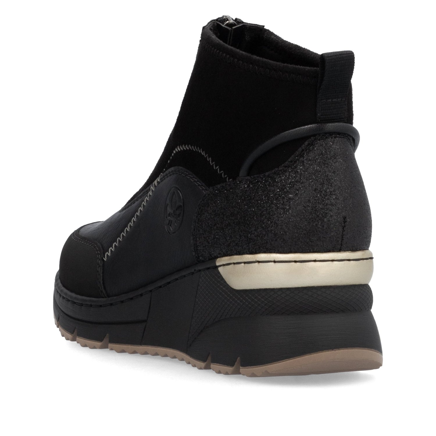 RiekerRieker N6361 - 00 Black Ladies BootsFootwearBlack - Blue Water Clothing