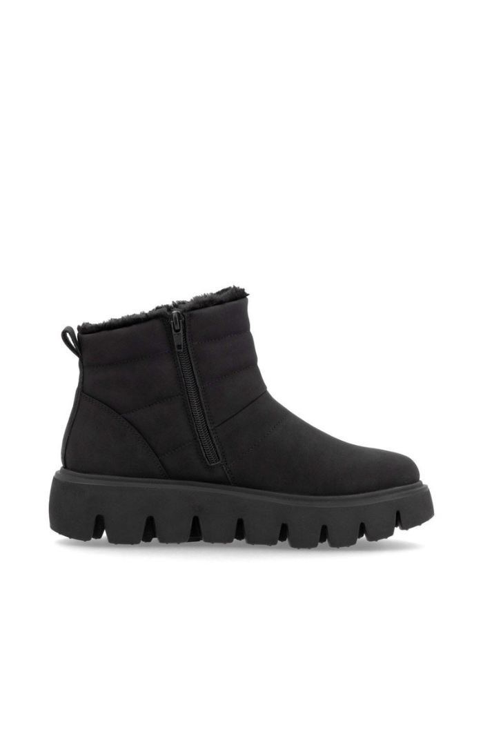 RiekerRieker Wool Lined Boots BlackBootsBlack - Blue Water Clothing