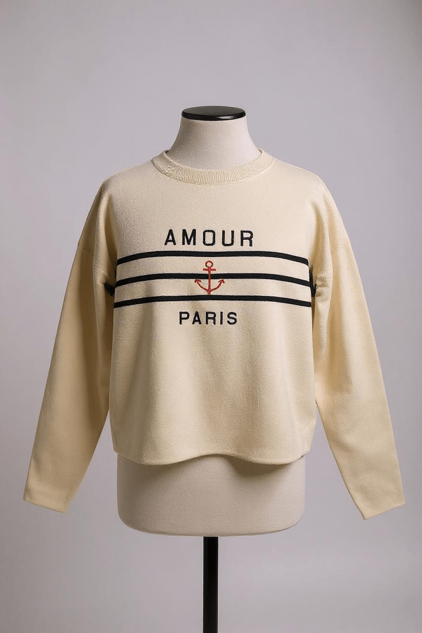 Sarah TempestSarah Tempest Amour Paris KnitTops - Blue Water Clothing