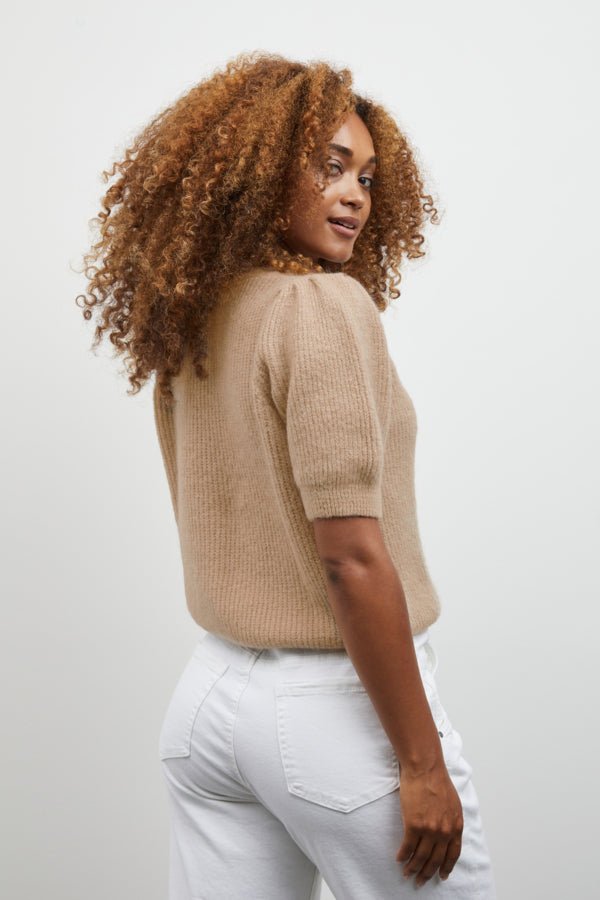 SorbetSorbet Carina Knit CardiganCardigansPlaza Taupe - Blue Water Clothing
