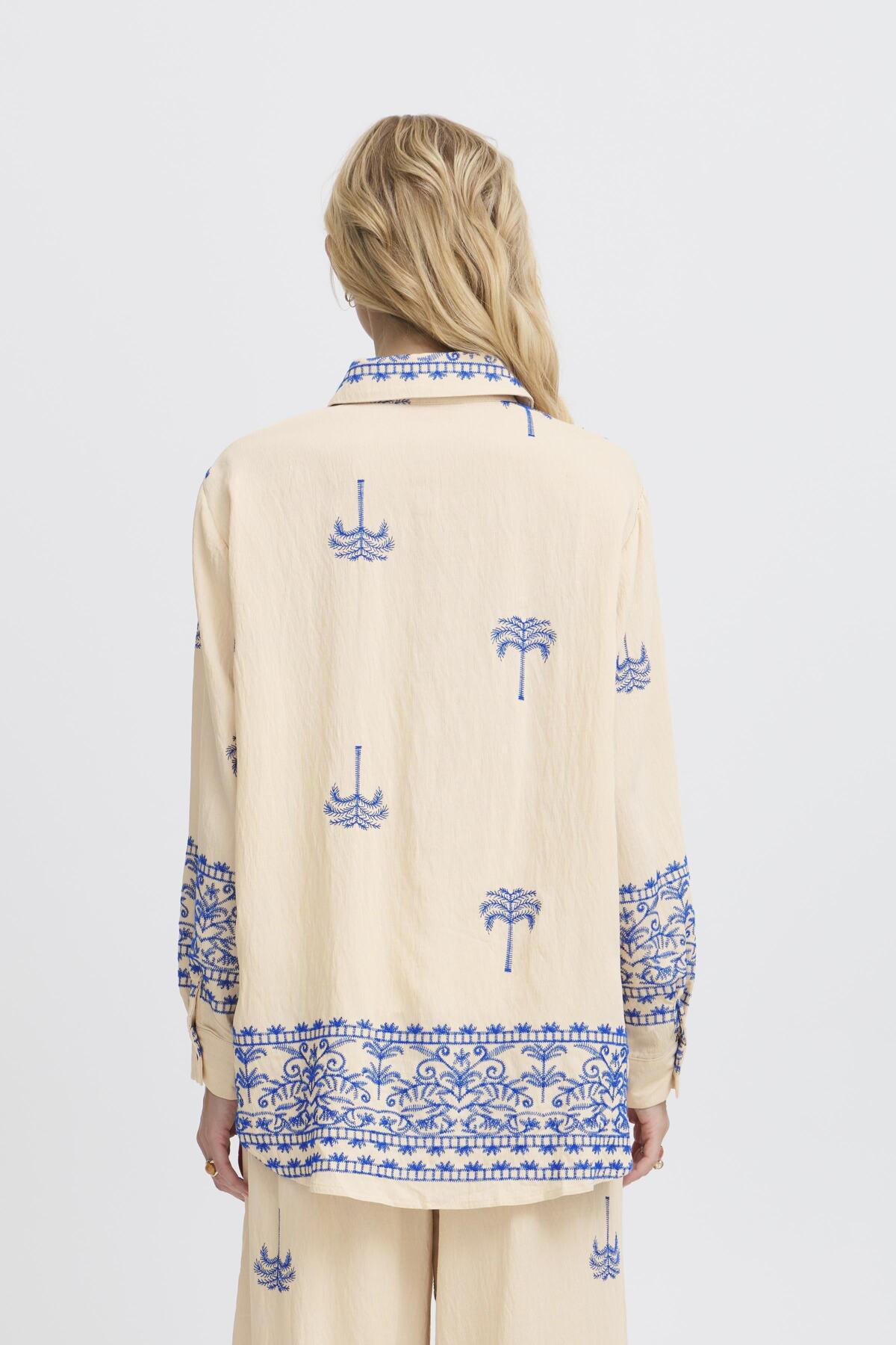 SorbetSorbet SBPalmy ShirtClothingPalace Blue - Blue Water Clothing