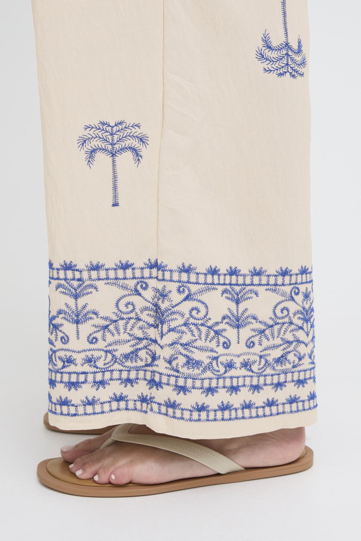 SorbetSorbet SBPalmy TrouserClothingPalace Blue - Blue Water Clothing