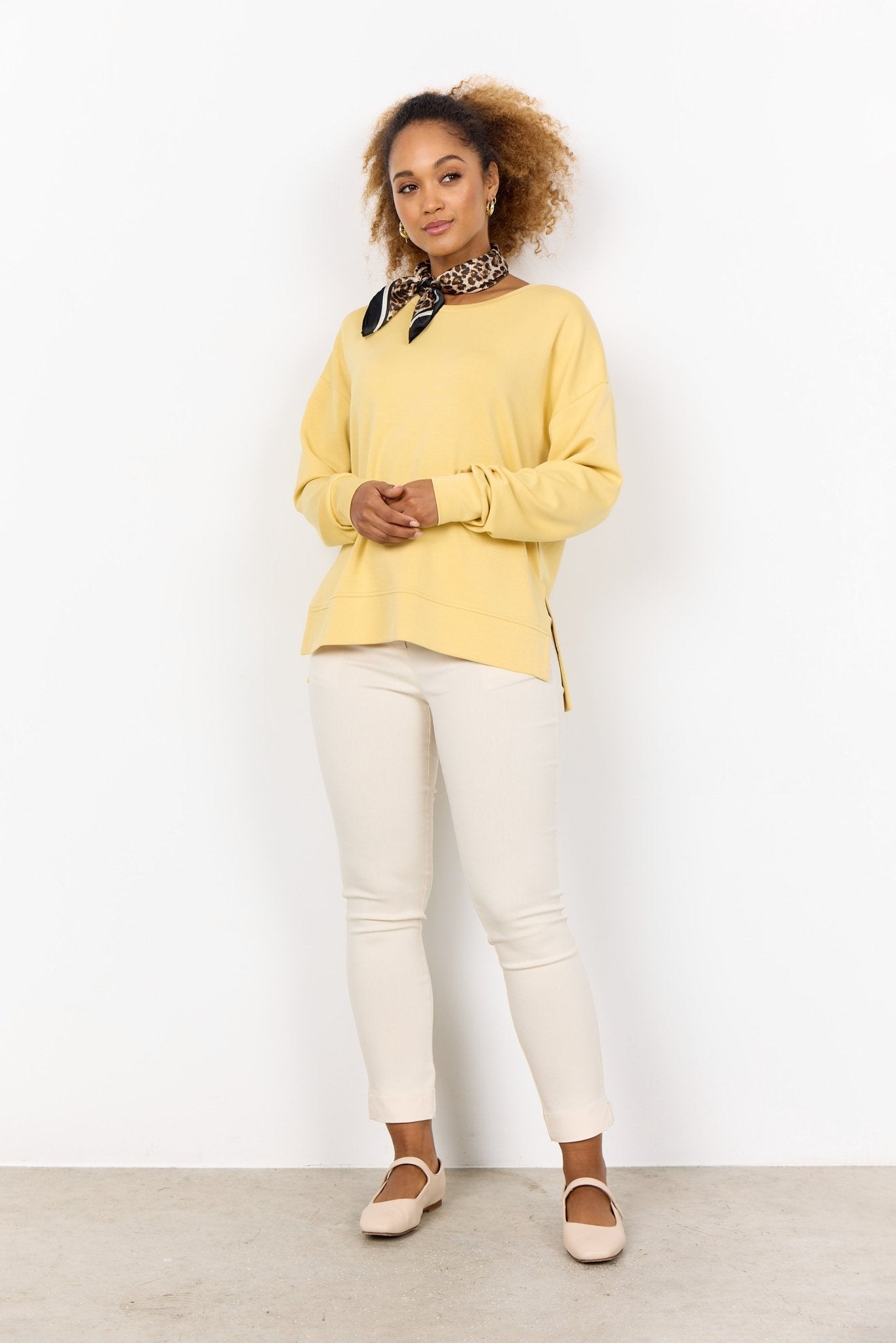 Soya ConceptSoya Concept Banu 164 SweatshirtTopsPeach - Blue Water Clothing