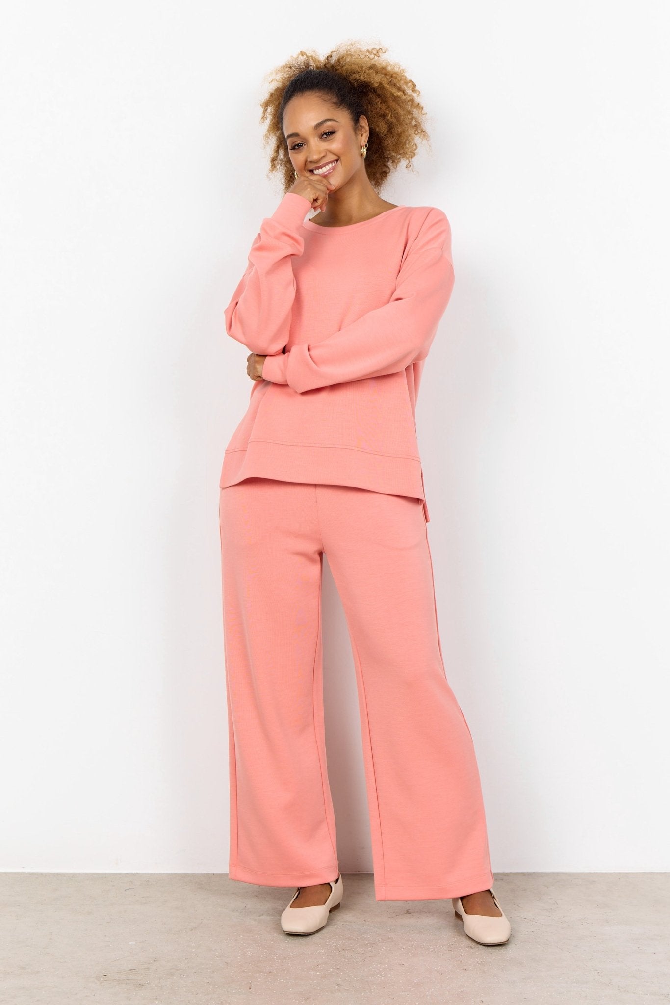 Soya ConceptSoya Concept Banu 164 SweatshirtTopsPeach - Blue Water Clothing