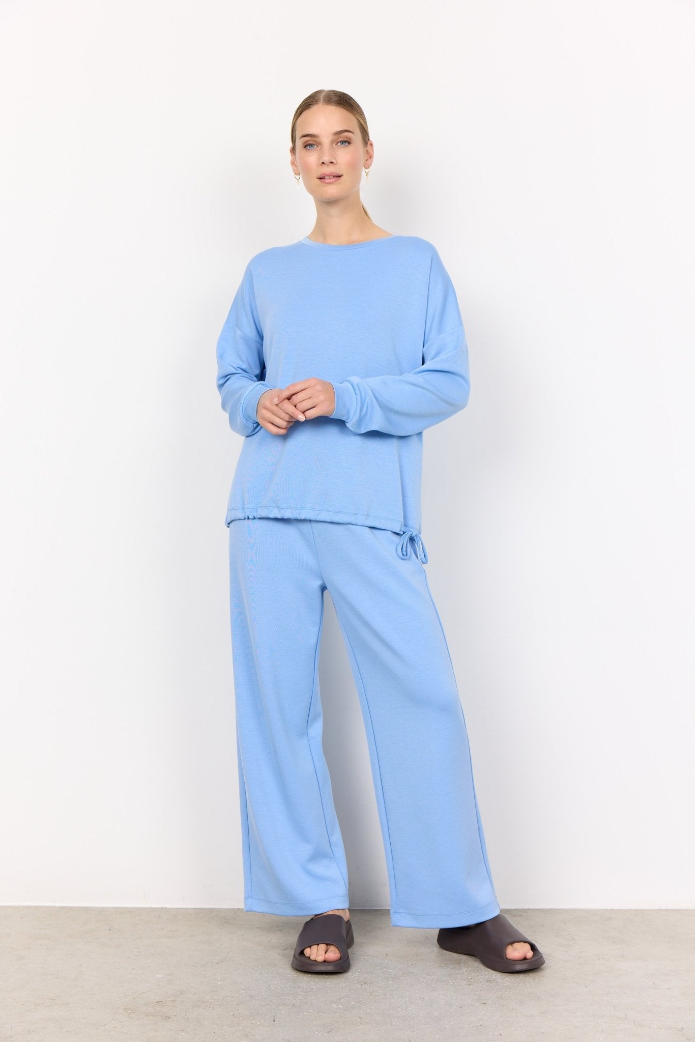 Soya ConceptSoya Concept Banu 212 SweatshirtTopsMineral Green - Blue Water Clothing