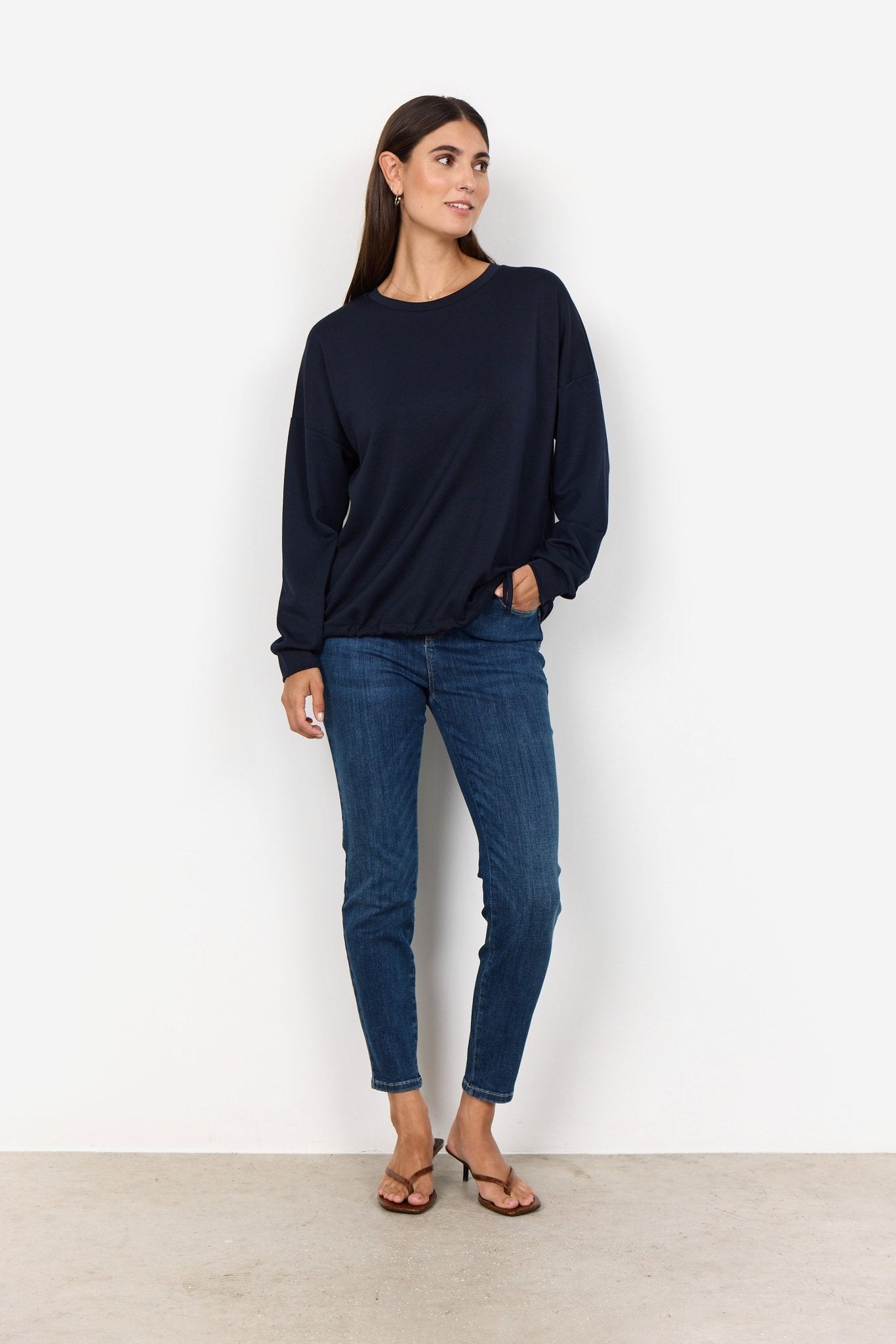 Soya ConceptSoya Concept Banu 212 SweatshirtTopsMineral Green - Blue Water Clothing