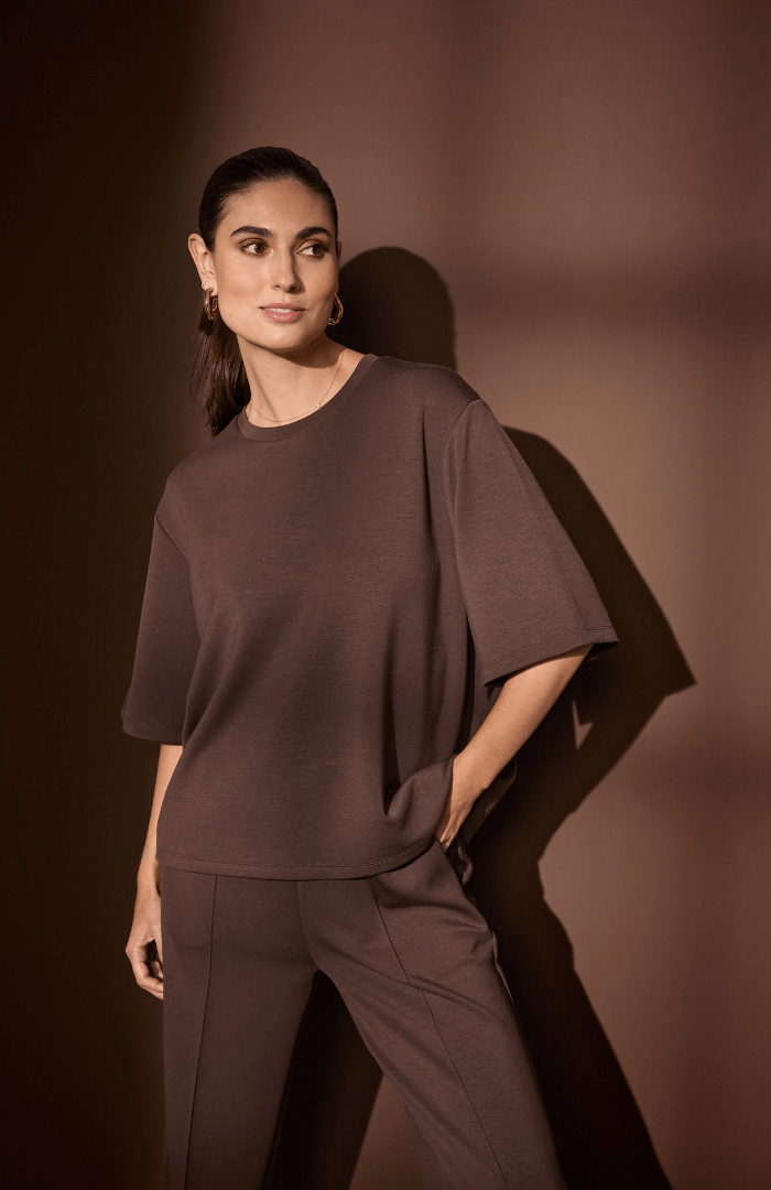 Soya ConceptSoya Concept Banu 231 T-ShirtClothingChocolate - Blue Water Clothing