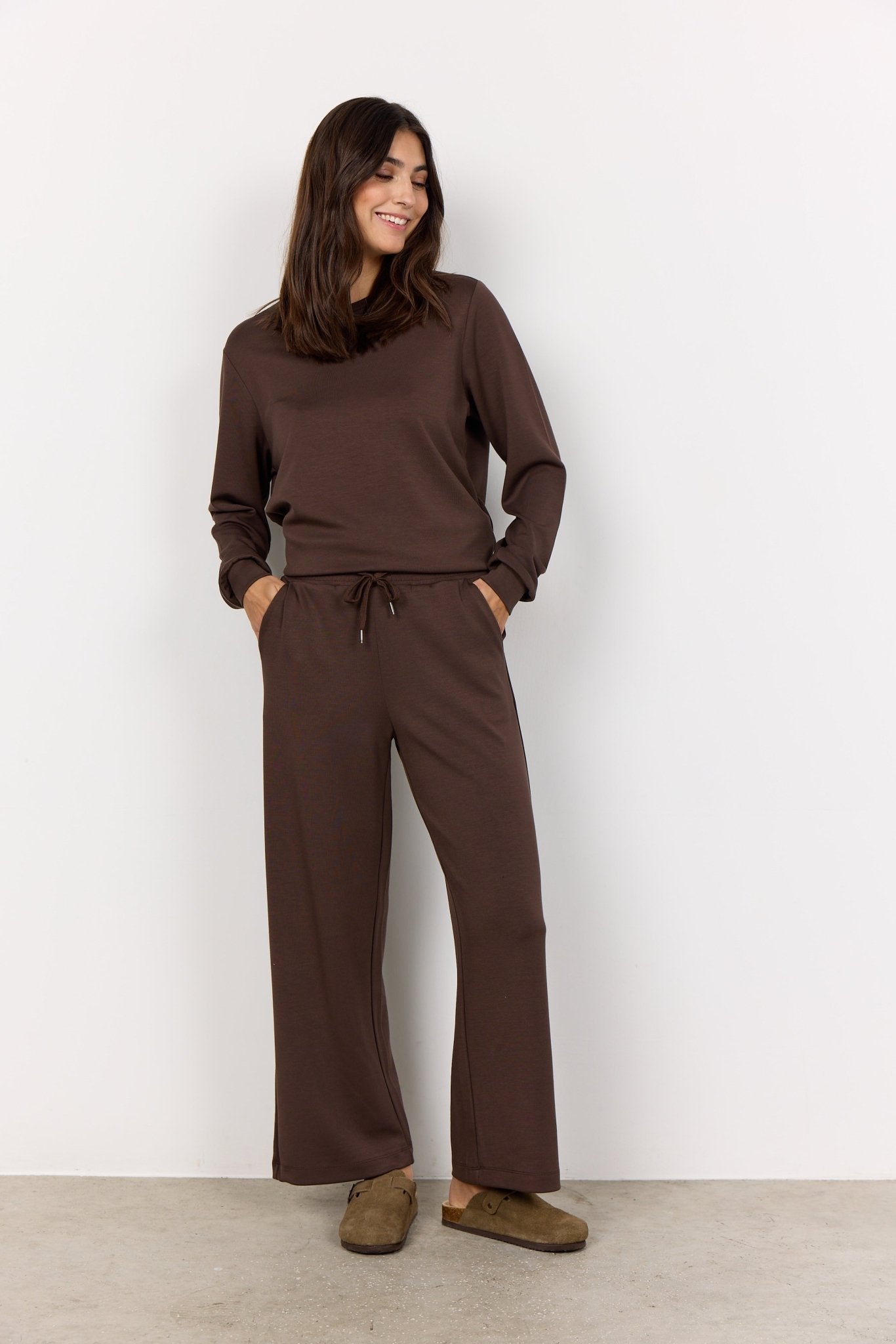 Soya ConceptSoya Concept Banu 33 Lounge PantClothingChocolate - Blue Water Clothing